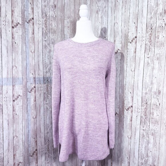 Women's Old Navy Long Sleeve Maternity Sweater | Pink | Crew Neck | Medium - Picture 1 of 12